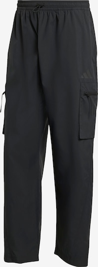 ADIDAS SPORTSWEAR Urheiluhousut 'City Escape' värissä musta / valkoinen, Tuotenäkymä