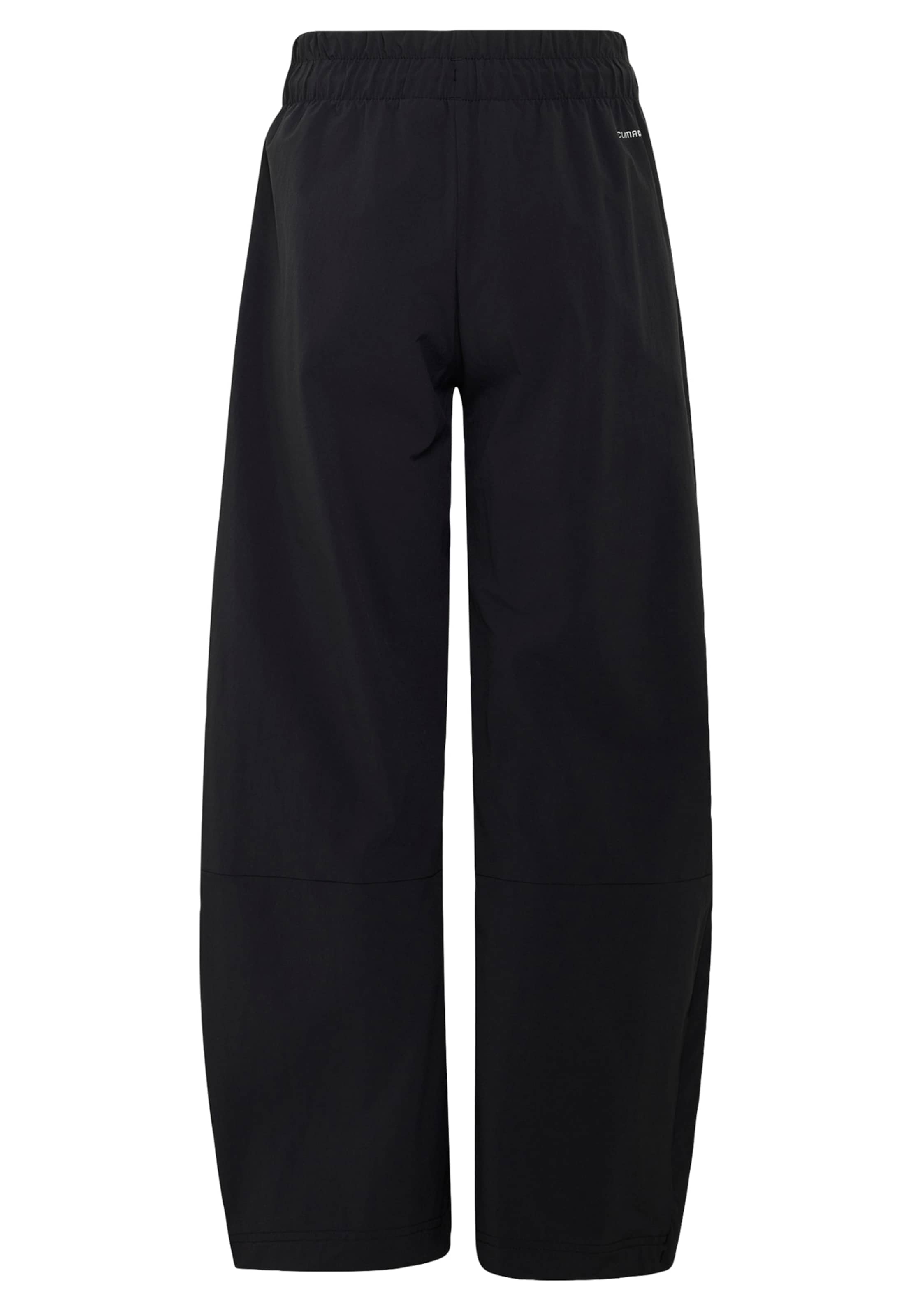 Wide Leg Pantalon de sport 'Z.N.E.' ADIDAS SPORTSWEAR en noir : devant