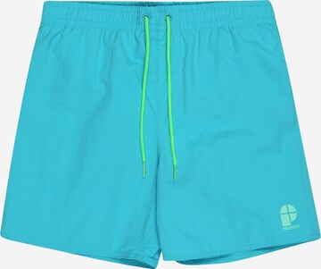 PROTEST Board Shorts 'Culture' in Blue: front