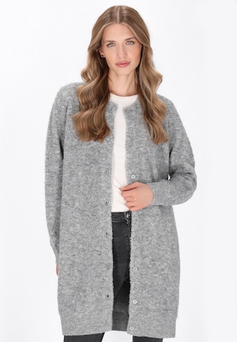 Cardigan DreiMaster Vintage en gris : devant
