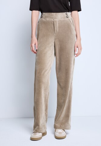 Street One Studio Pants in Brown: front