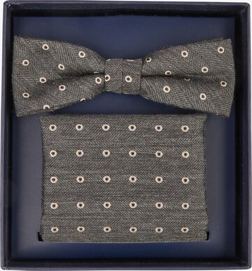 HECHTER PARIS Bow Tie in Grey: front