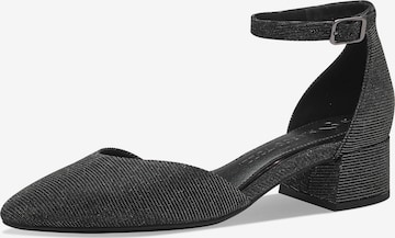 MARCO TOZZICipele s potpeticom i otvorenom petom - crna boja: prednji dio