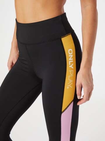 ONLY PLAY Skinny Sportbroek 'Agne' in Zwart