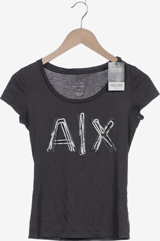 ARMANI EXCHANGE Top & Shirt in XS in Grey: front