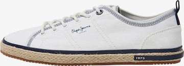 Pepe Jeans Sneakers ' SAMOA SMART ' in White: front
