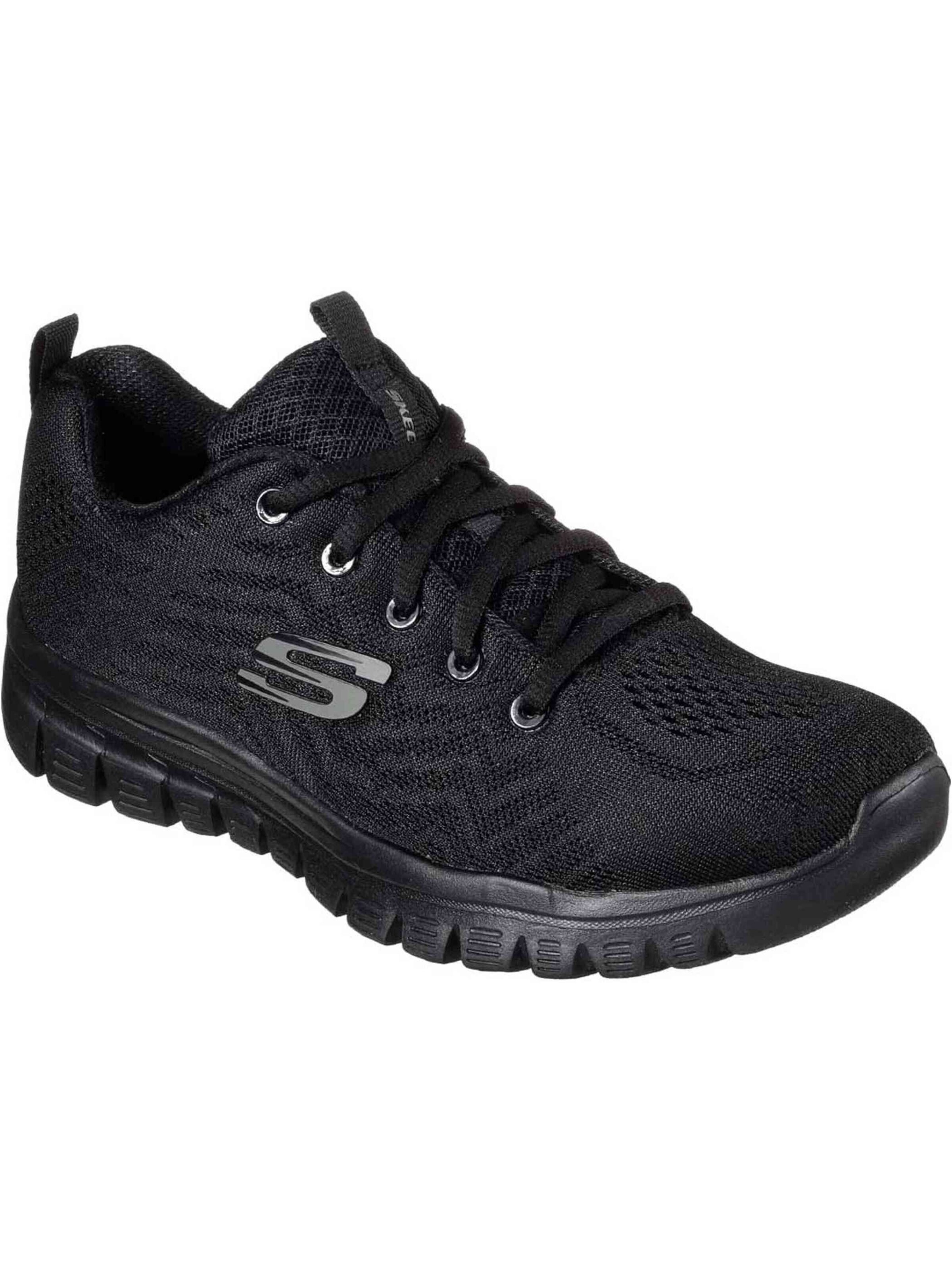 Chaussure de course '070-397596' SKECHERS en noir