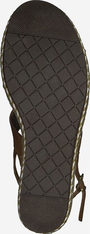MARCO TOZZI Strap Sandals in Brown