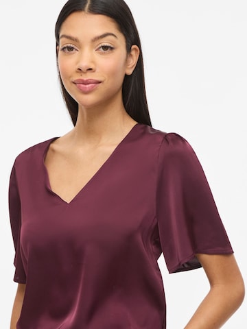 Camicia da donna 'VIEnna Ravenna' di VILA in rosso