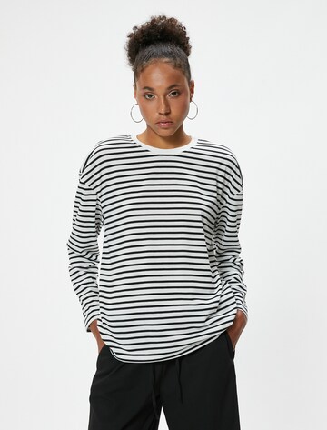 Koton Shirt in Wit: voorkant