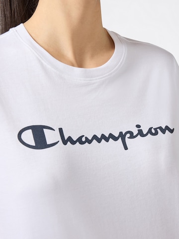 Tricou de la Champion Authentic Athletic Apparel pe alb