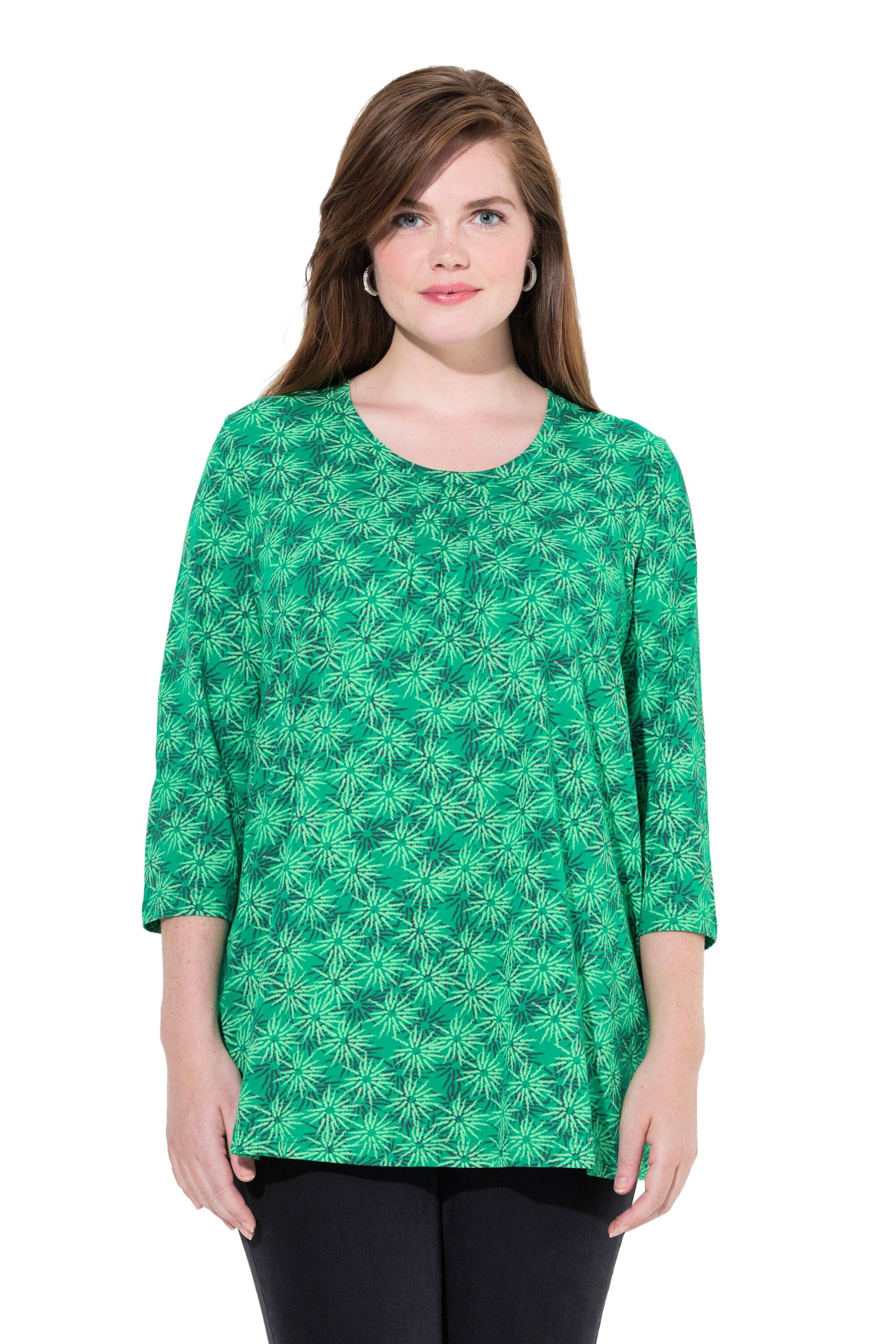 Ulla Popken Tričko - Zelená: predná strana