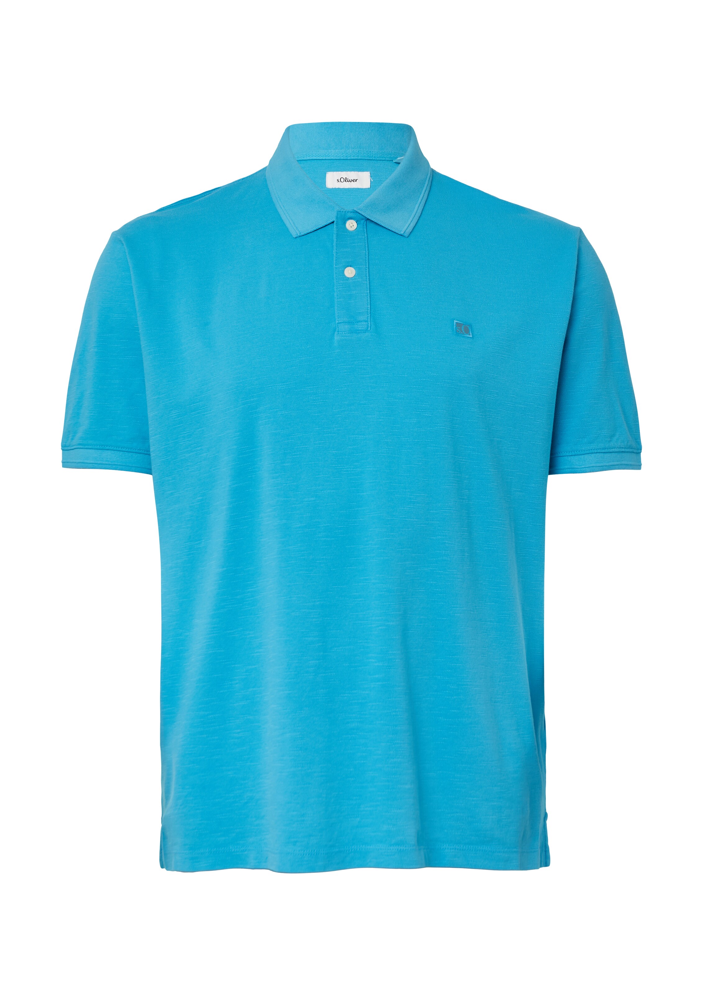 s.Oliver Men Big Sizes Shirt in Blau: Vorderseite