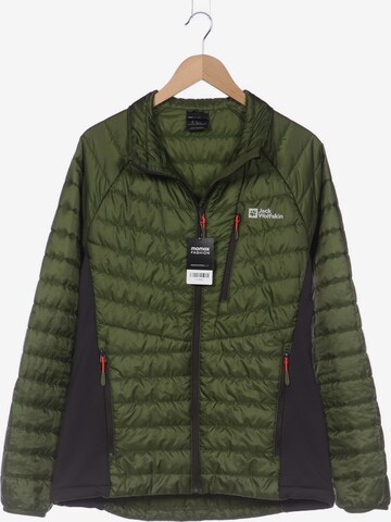 JACK WOLFSKIN Jacke L-XL in Grün: predná strana