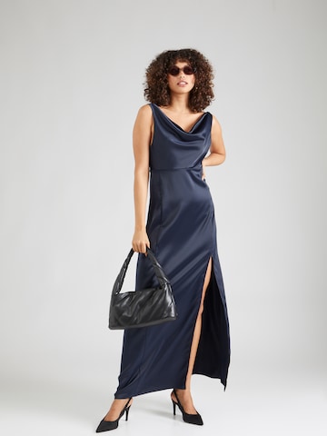 VERO MODA Avondjurk 'ANNE' in Blauw