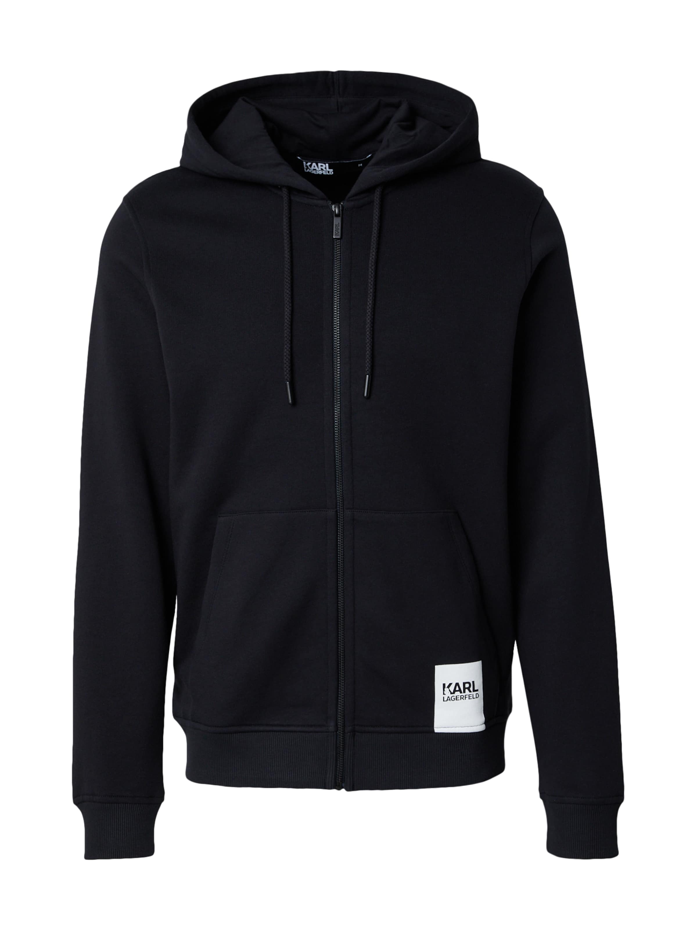 éjkék / fehér Karl Lagerfeld Tréning dzseki, Termék nézet