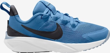 NIKE Athletic Shoes 'Star Runner 4' in Blue: front