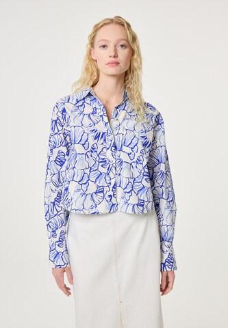 Fabienne Chapot Blouse in Blue: front