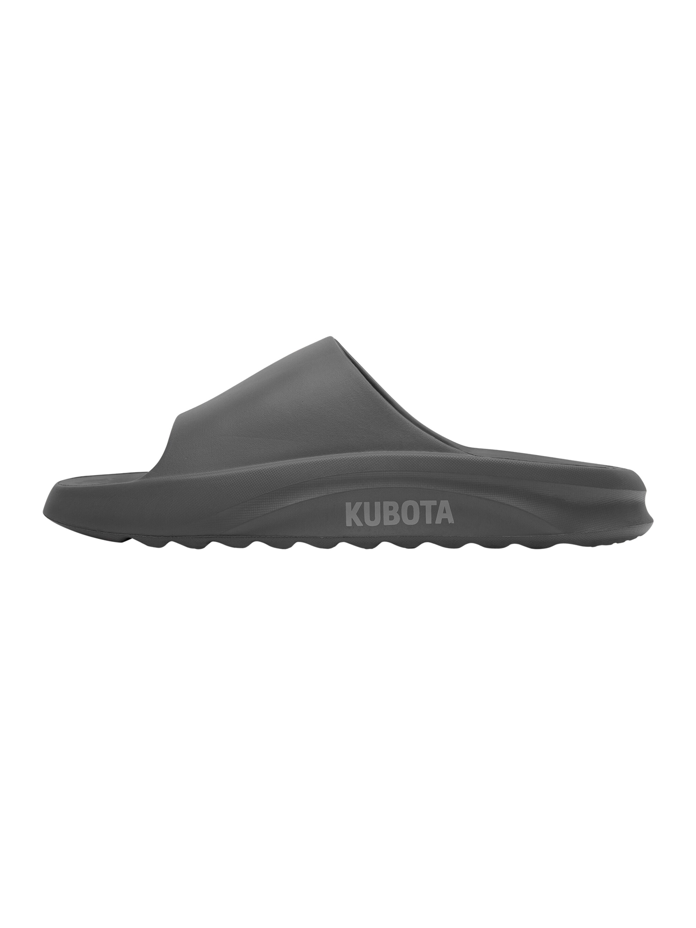 Scarpe da spiaggia / da bagno 'Kubota Flow Women's Slip-On Casual Slides' di Kubota in grigio: frontale