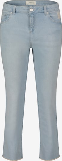 Jeans Cartoon pe albastru denim, Vizualizare produs