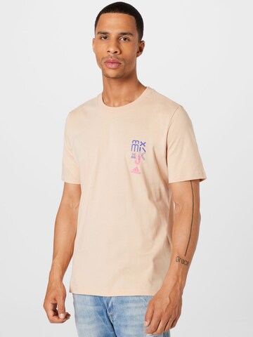 T-Shirt fonctionnel ADIDAS SPORTSWEAR en rose : devant