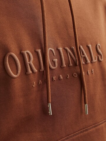 JACK & JONES Sweatshirt in Braun