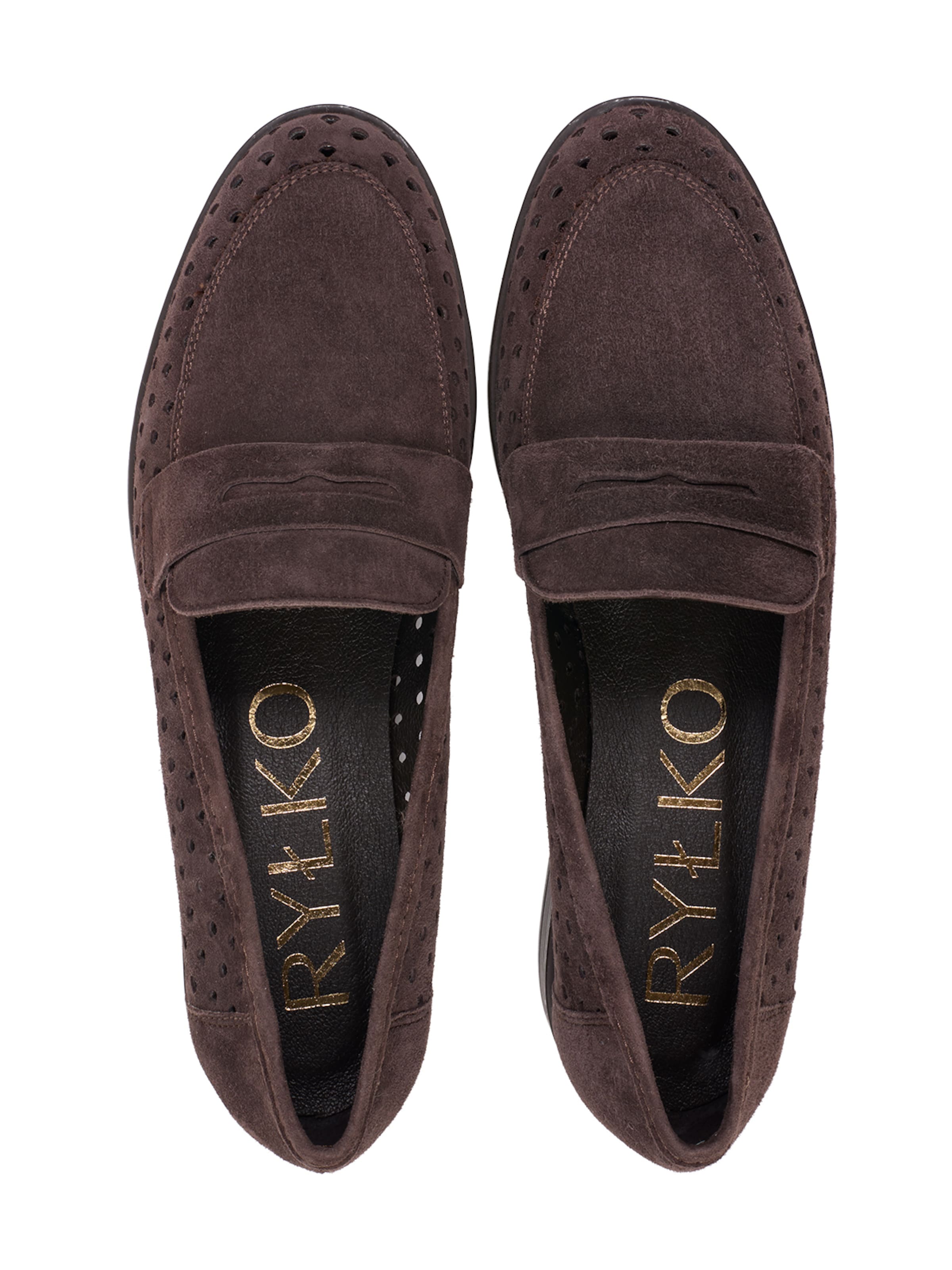brūns RYŁKO Mokasīni
