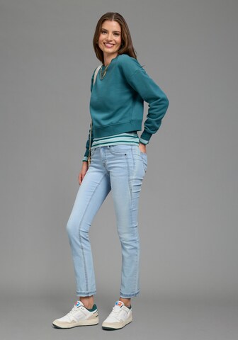 LAURA SCOTT Sweatshirt in Green