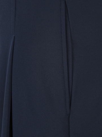 Lauren Ralph Lauren Petite - Pierna ancha Pantalón plisado 'LOVISA' en azul
