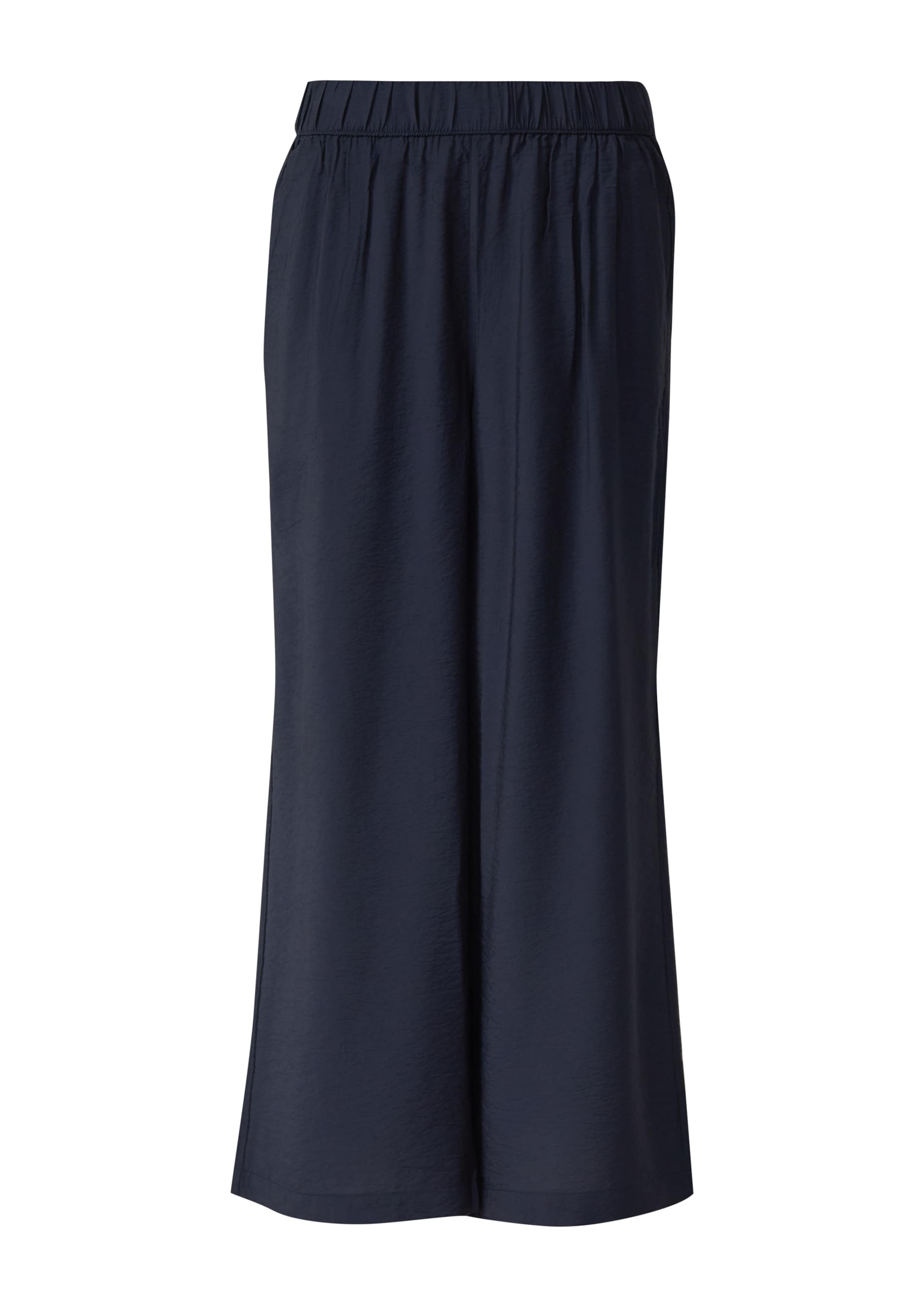 s.Oliver Wide leg Trousers in Blue: front