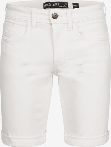 Jean ' Page ' INDICODE JEANS en blanc : devant