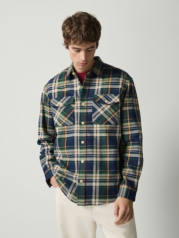 Next - Regular Fit Camisa em azul