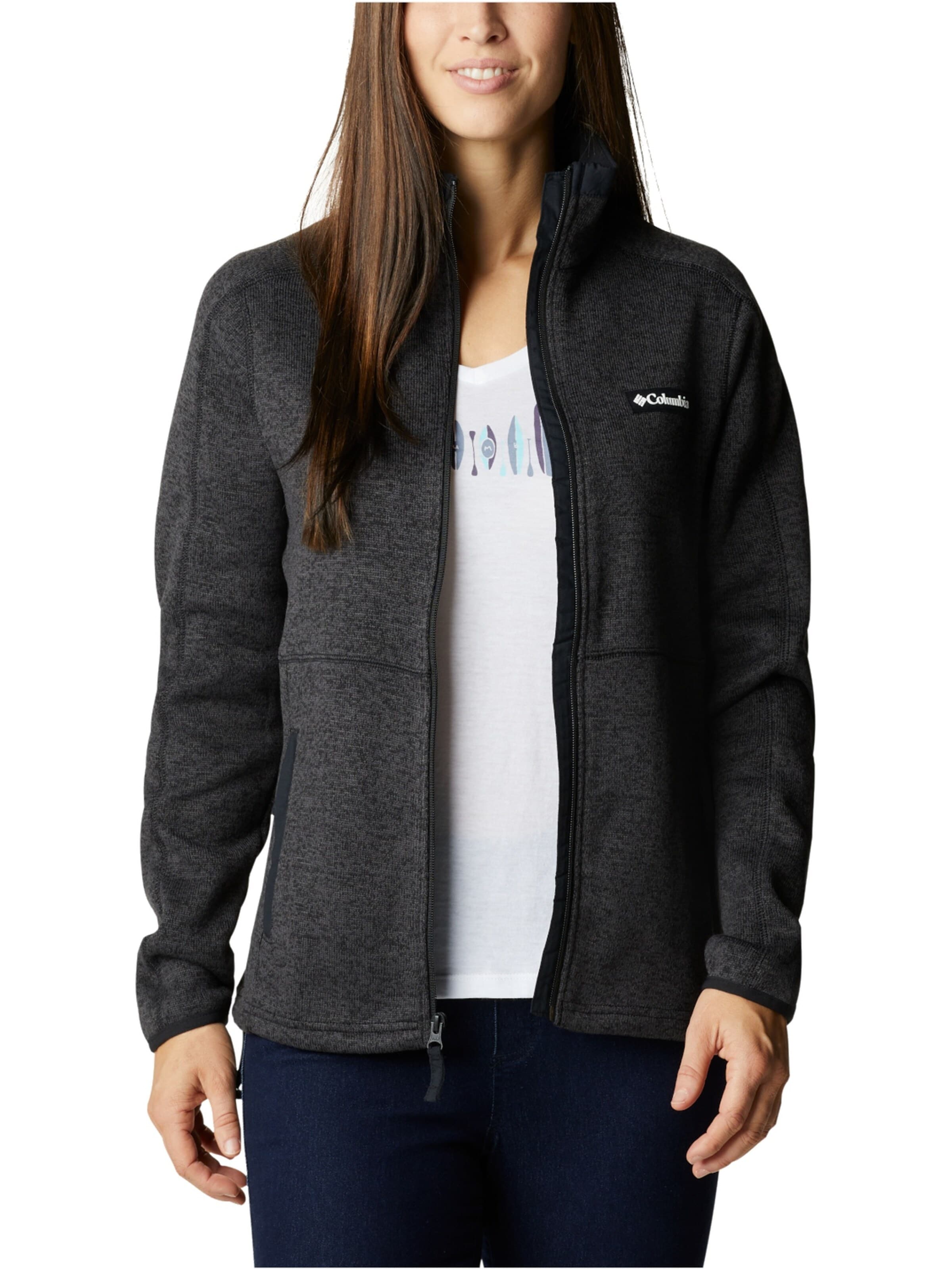 COLUMBIA Functionele fleece jas in Zwart