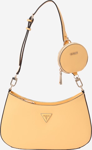 GUESS Shoulder Bag 'ALEXIE' in Yellow: front