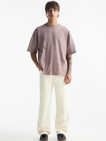 Pull&Bear T-shirt i lila