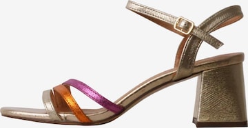 POTI PATI Sandal 'Sandalen mit Absatz' in Gold: front
