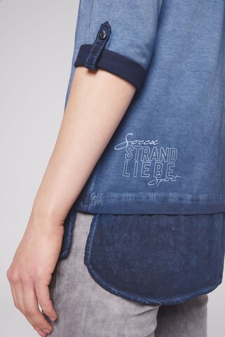 Soccx Shirt 'Meerliebe II' in Blau