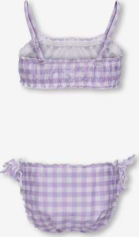 Bustier Bikini 'Irena' KIDS ONLY en violet