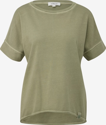 s.Oliver T-Shirt in Grün: Vorderseite