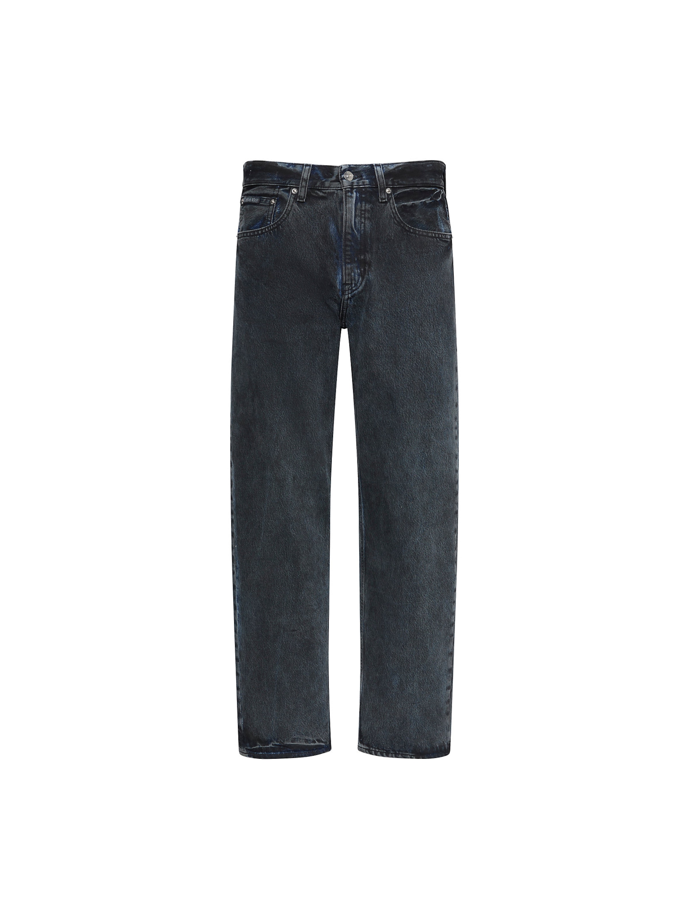 Calvin Klein Jeans Loosefit Jeans in Blau: Vorderseite