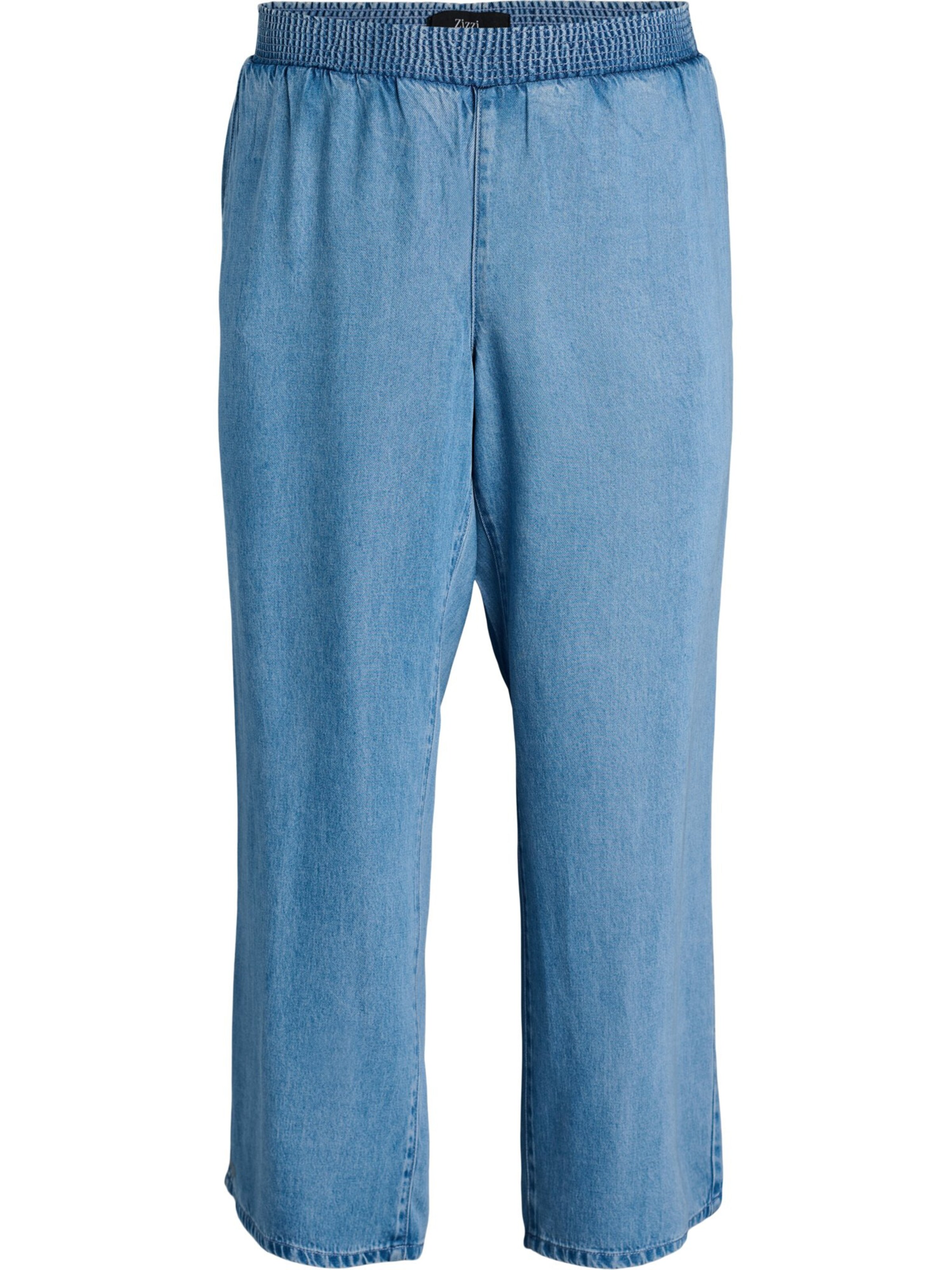 Loosefit Jeans di Zizzi in blu: frontale