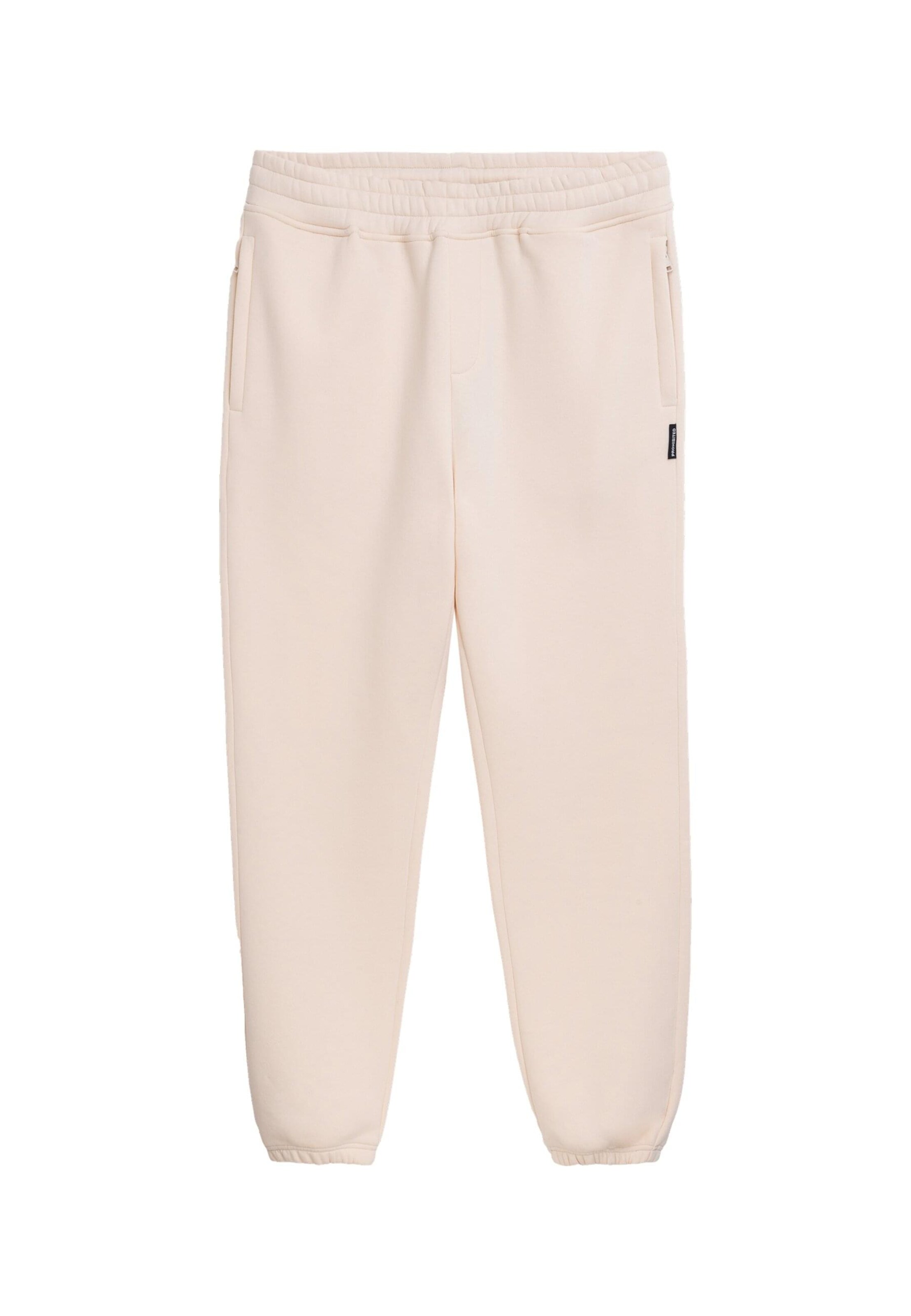 Prohibited - Loosefit Pantalón en beige: frente