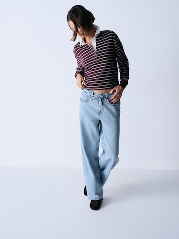 The Set - regular Vaquero en beige