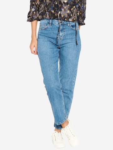 LolaLiza Regular Jeans in Blauw: voorkant