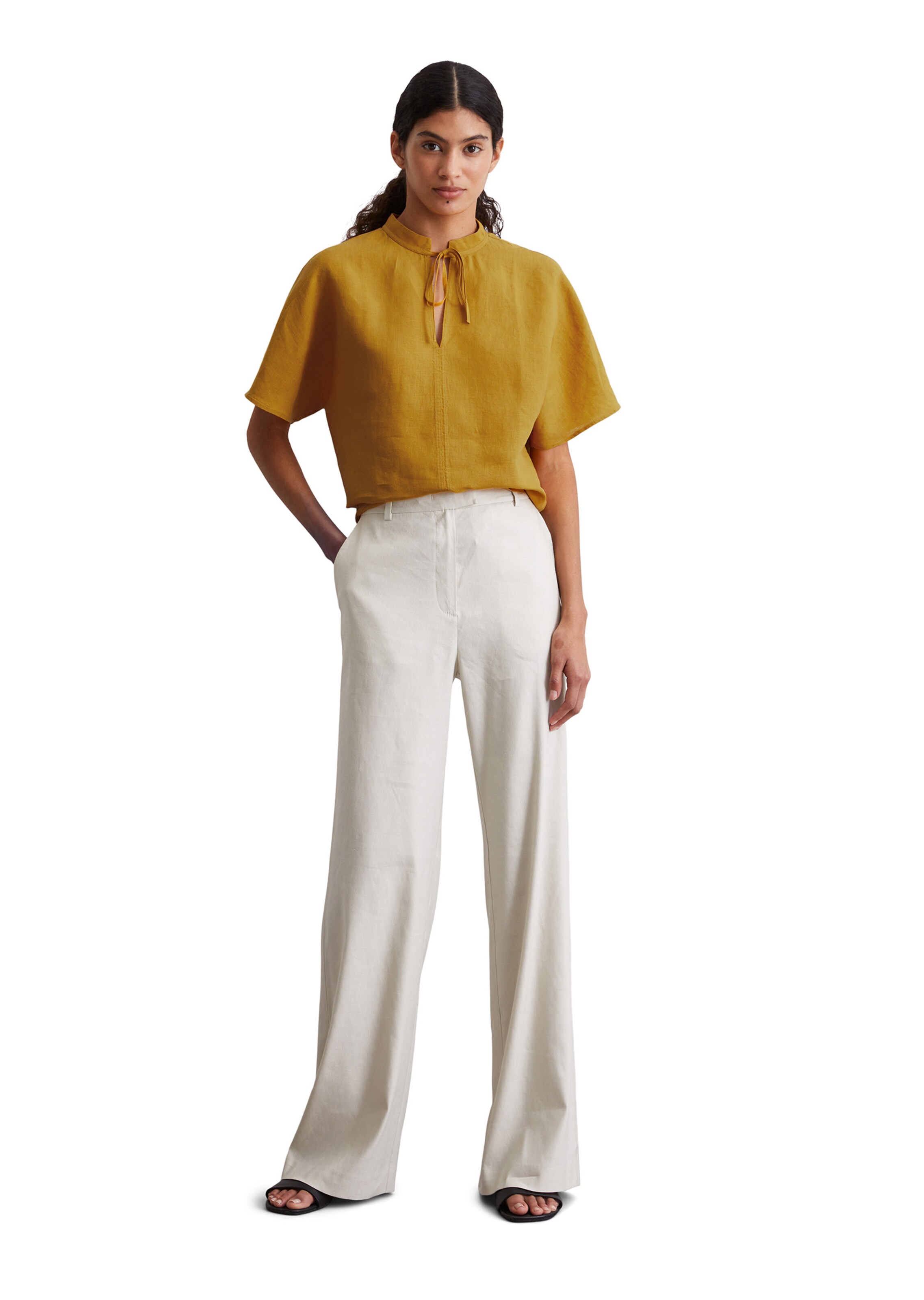 Marc O'Polo Bluse in Gelb