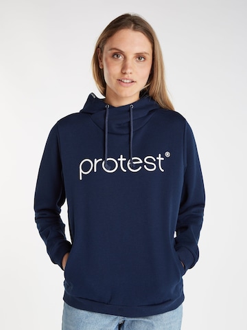 PROTEST Sweater 'CLASSIC LOGO HOODY' in Blue