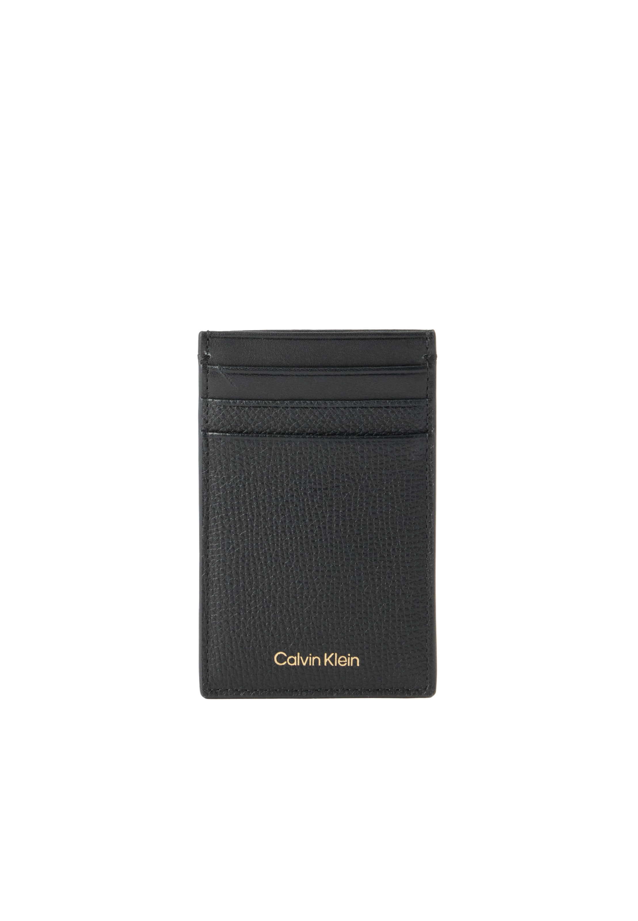 Calvin Klein Kartenetui in Schwarz: Vorderseite