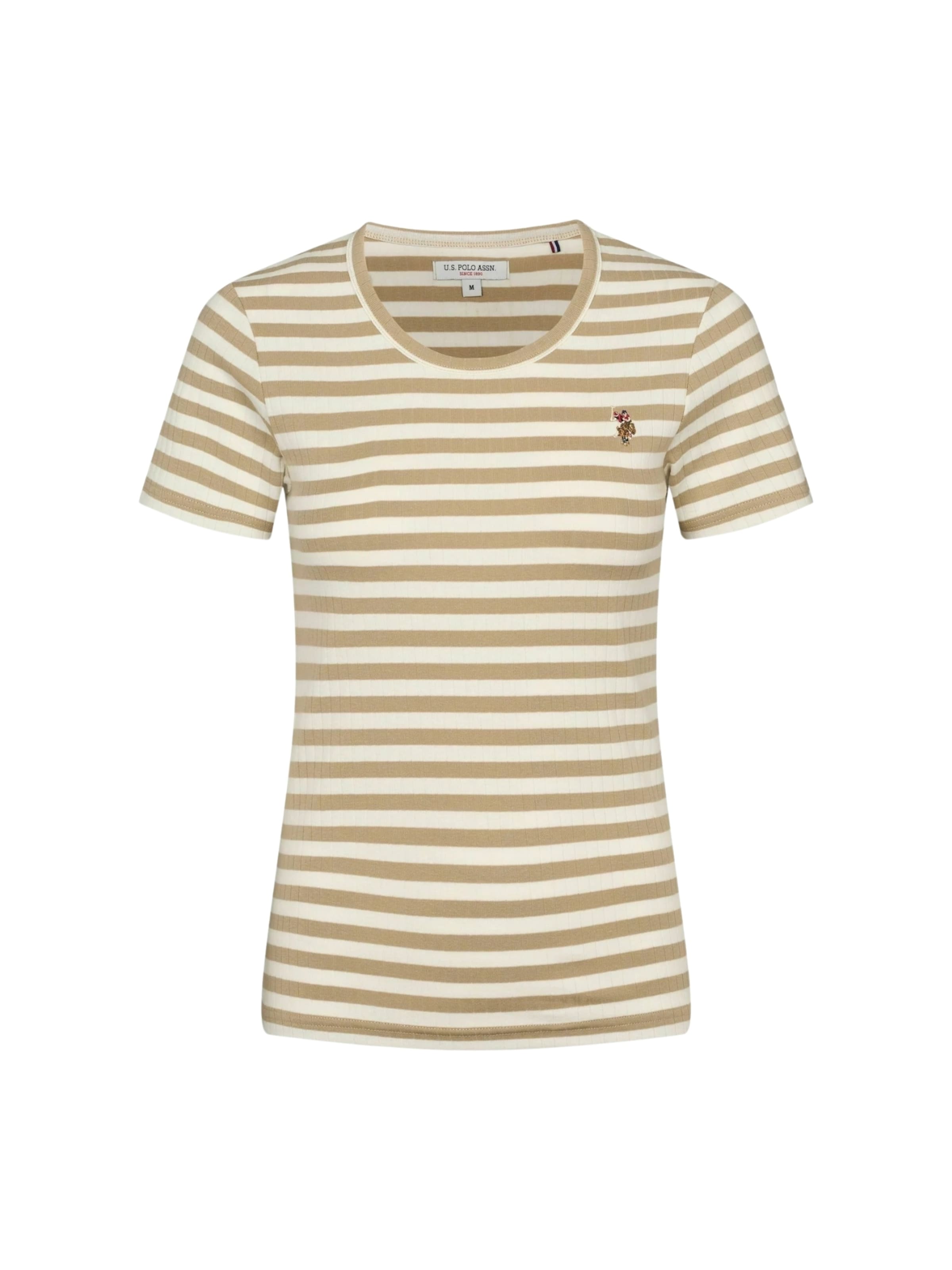 U.S. POLO ASSN. T-shirt ' Carla ' in Weiß: Vorderseite