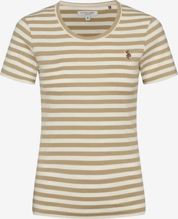 U.S. POLO ASSN. Top ' Carla ' in Wit: voorkant