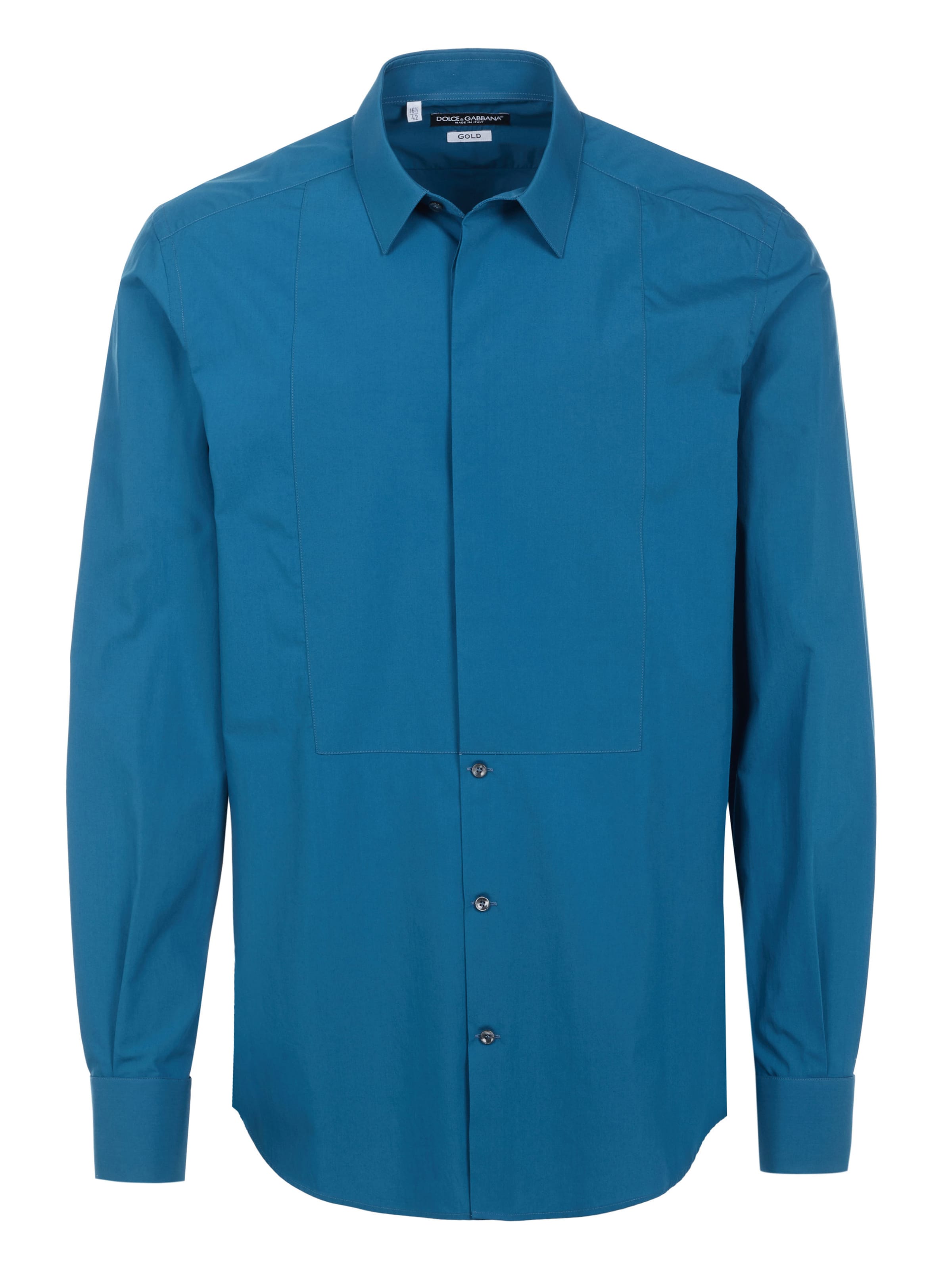 DOLCE & GABBANA Button Up Shirt in L-XL in Blue, Item view